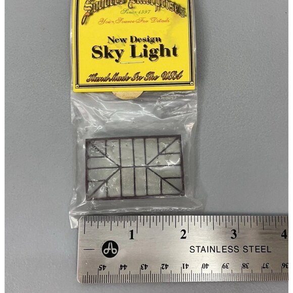 Sodders Enterprises Skylight for Model Buildings Multi Scale New Sealed USA - Picture 3 of 3